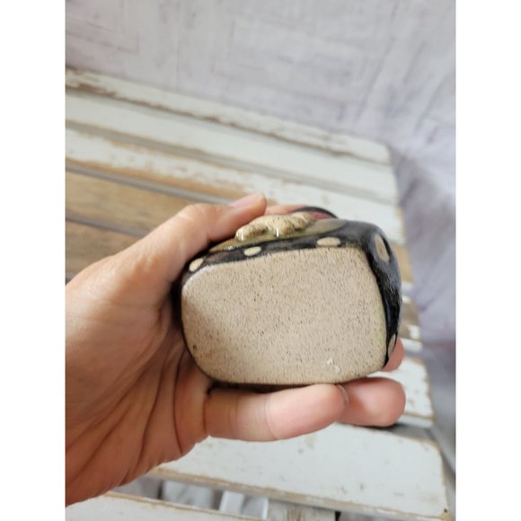 Lizard bones jar Halloween prop pottery bottle jar steampunk - Picture 7 of 7